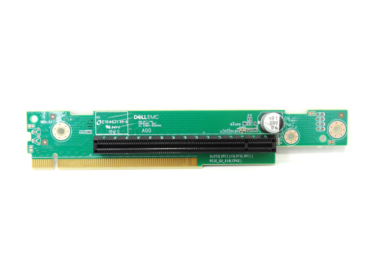 Dell PM3YD PowerEdge R740 u0026 PowerEdge R740XD Riser #1 PCI-E 3.0 x8 -  Velocity Tech Solutions