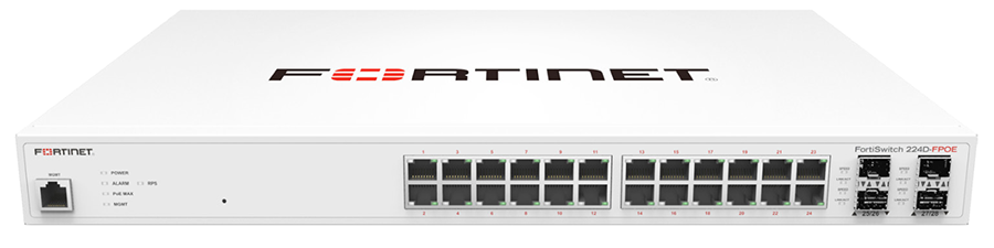 Fortinet FortiSwitch 224D-FPOE Secure Access Switches - Velocity