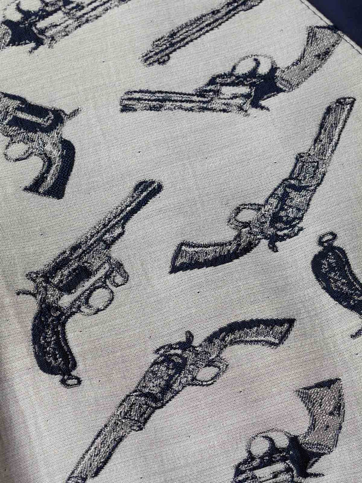 Men's Pistol Pattern Close Up