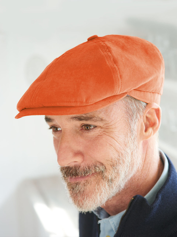 Men's Failsworth Orange Button Top Cap