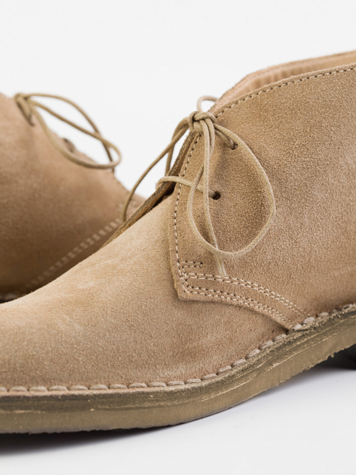 Men's Sand Loake Classic Desert Boots Suede