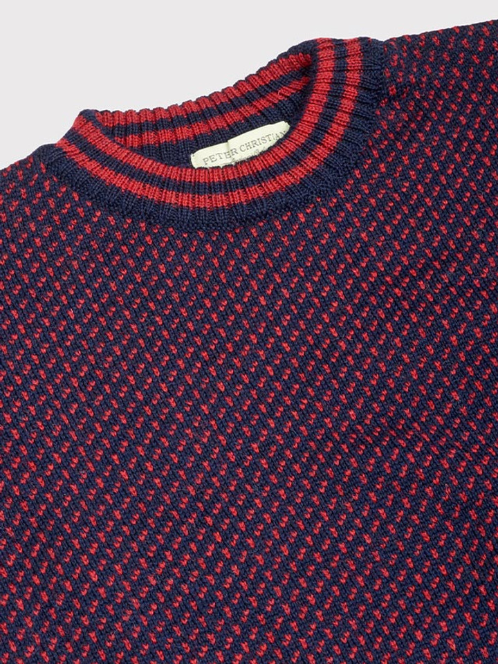 Red Norwegian Jumper Neck