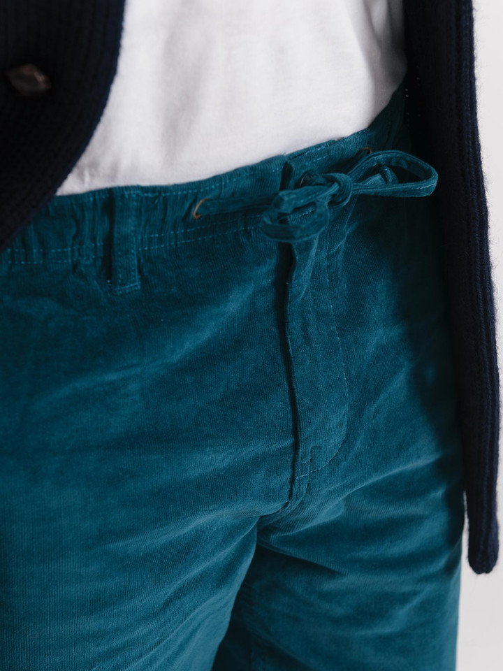 Drawstring Waist Trousers Details