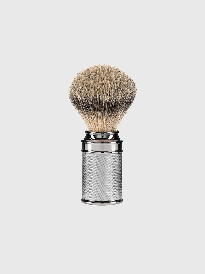 MÜHLE Chrome Silvertip Badger Brush