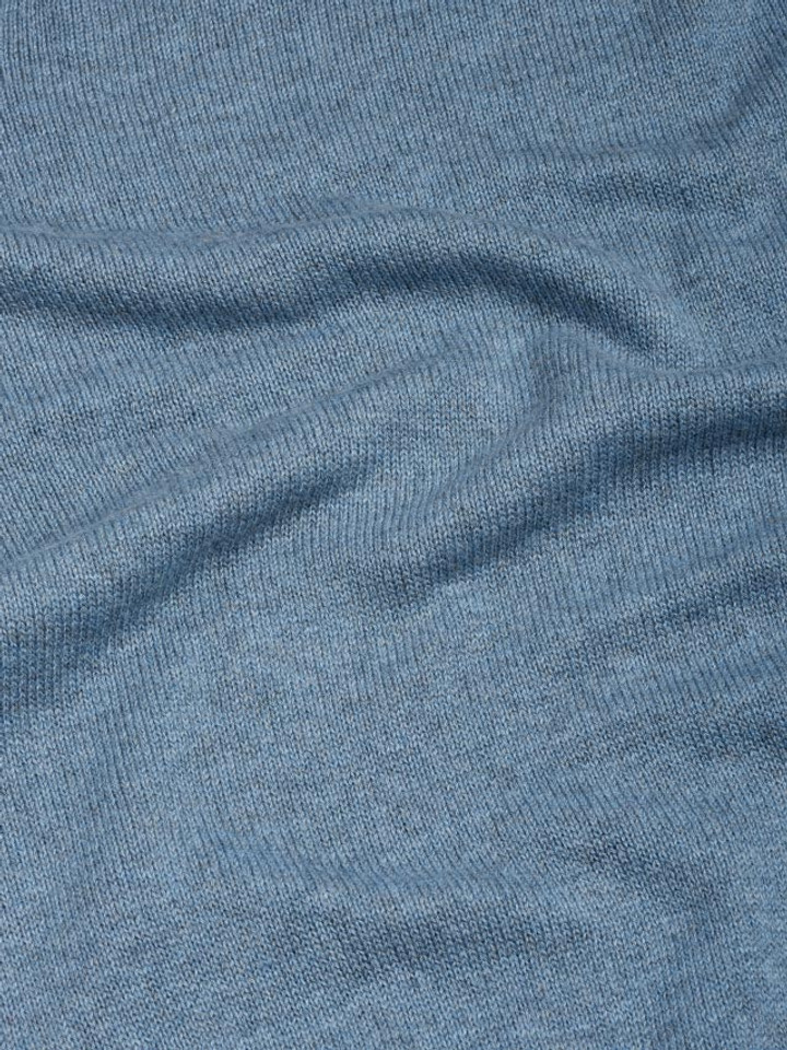Blue Seawool Sweater Material