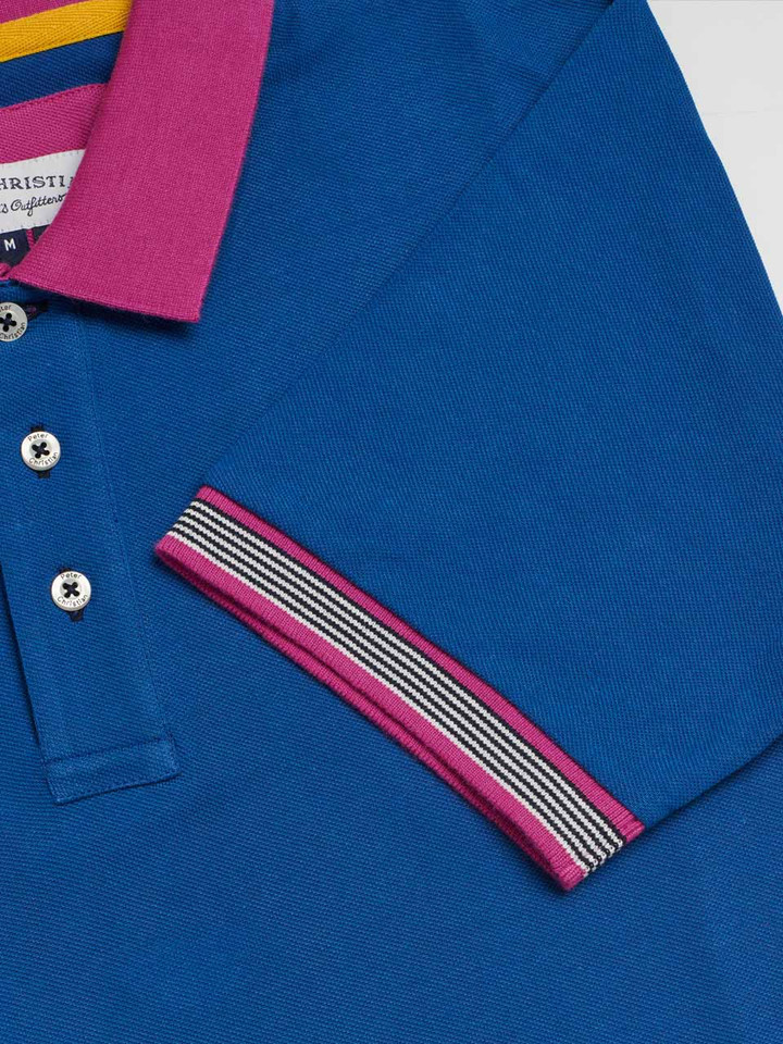 Contrast Stripe Cuff Detail