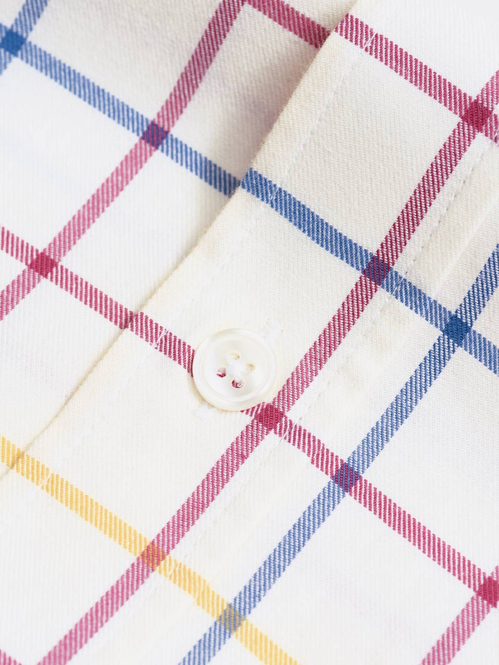 Red Big Check Tattersall Shirt