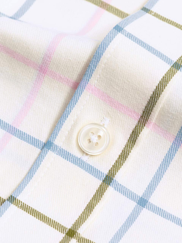 Blue Big Check Tattersall Shirt