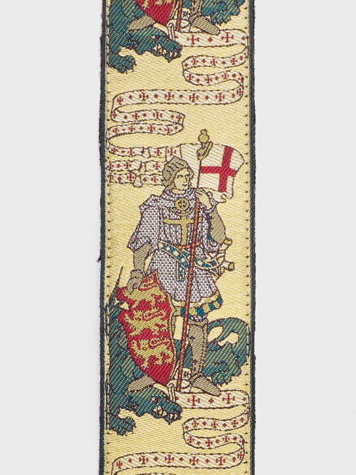 St George Pattern Braces Close Up