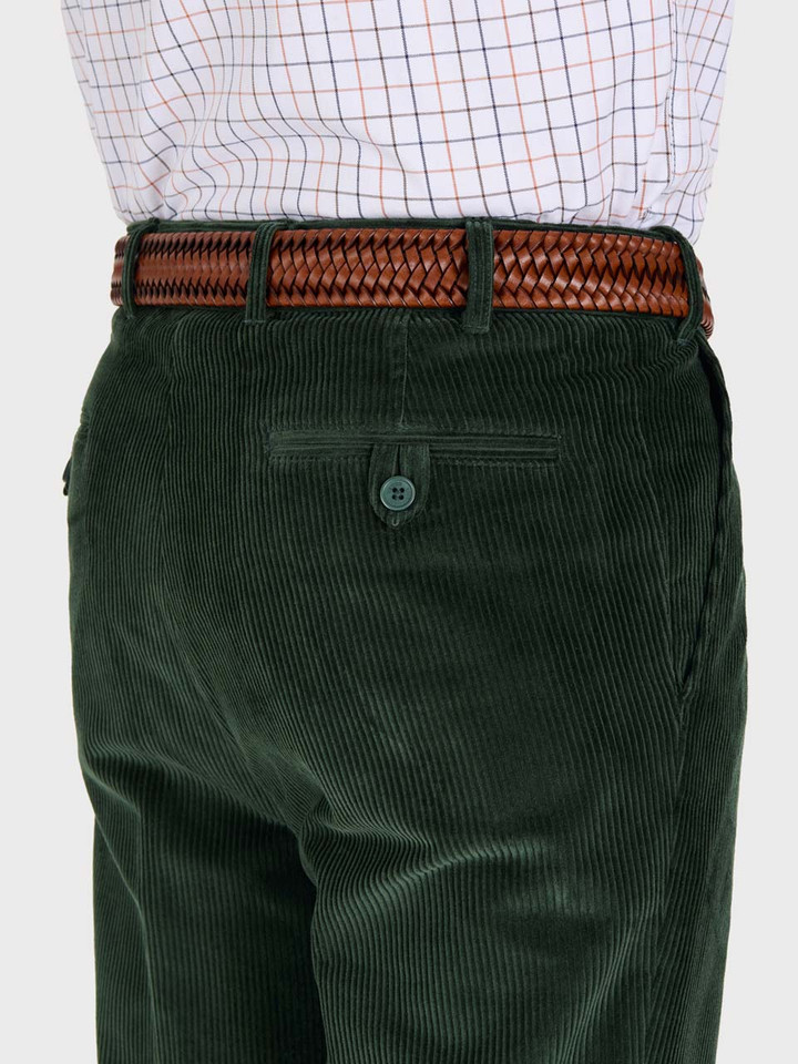 Buttoned Back Pockets