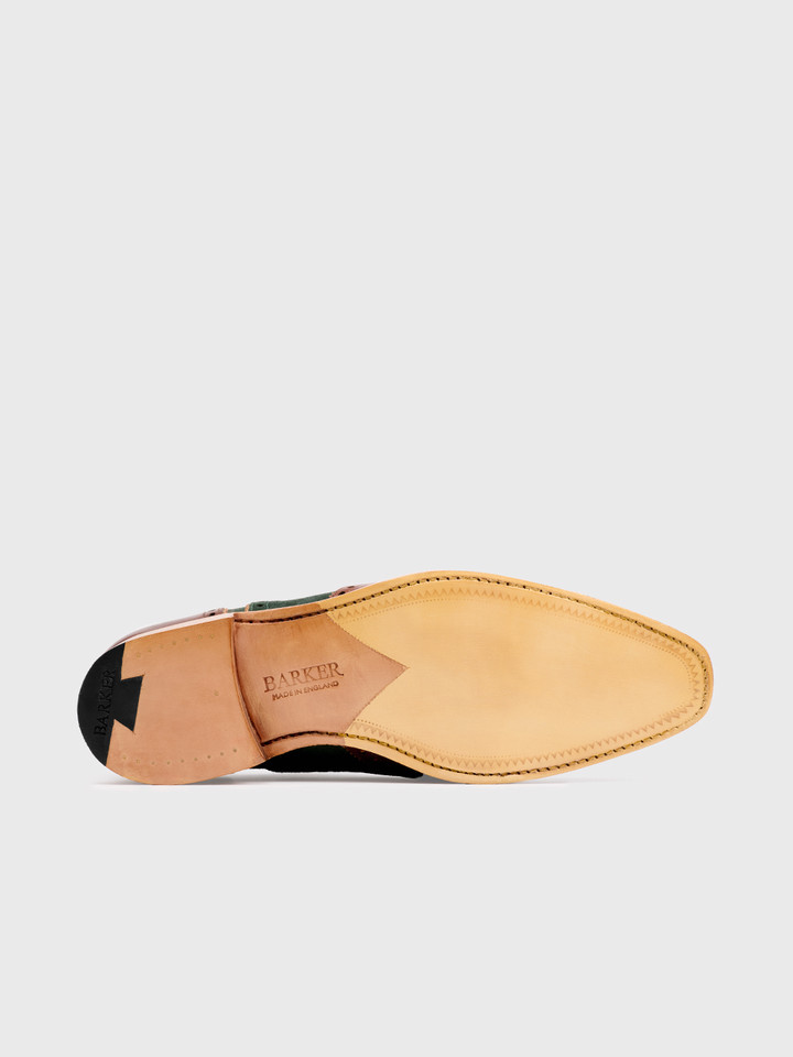 Brown & Green Spencer Shoe Sole