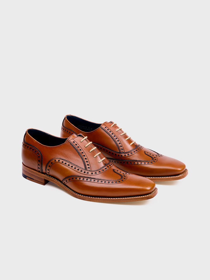 Barker Tan Spencer Shoe Toe