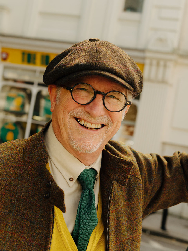 Harris Tweed Baker Boy Cap