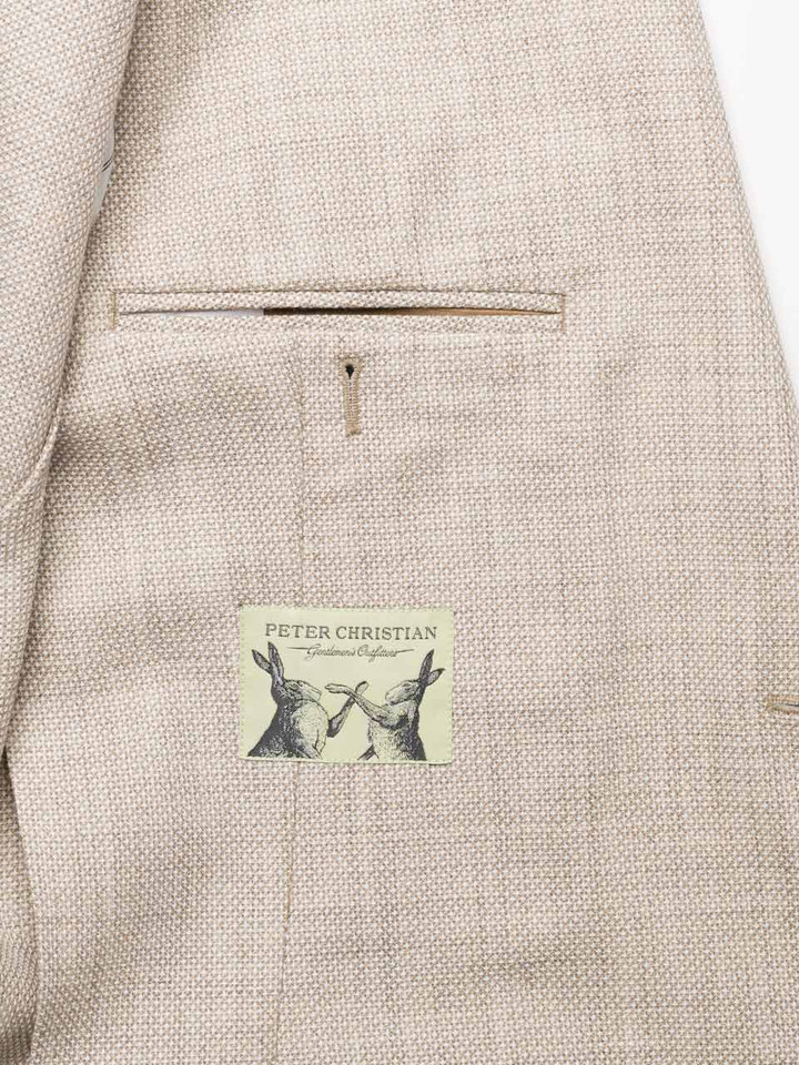 Wool & Egyptian Cotton Jacket Flat Inner Pocket