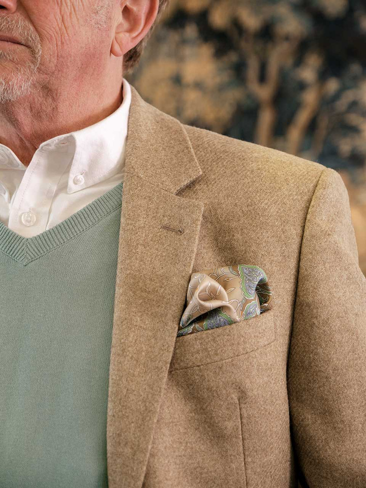 Barley Lightweight Tweed Jacket Details