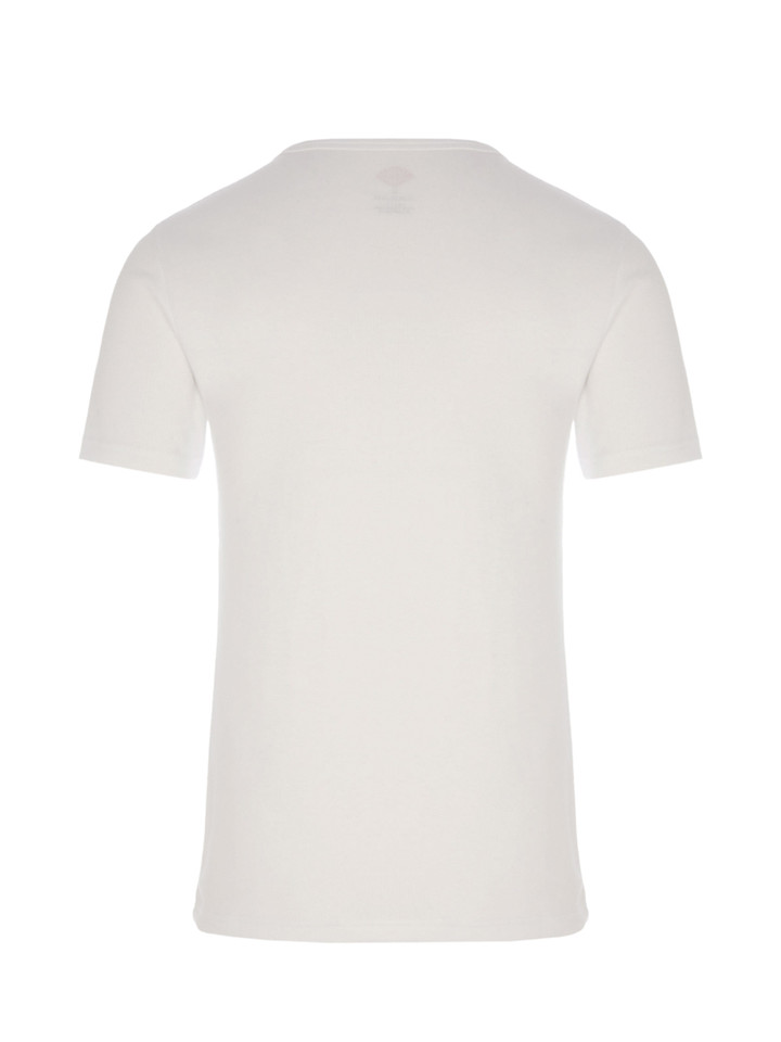 White HJ Hall Cotton Stretch Essential T-Shirt Back