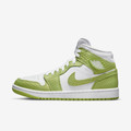 Air Jordan 1 Mid Green Python