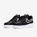 Air Force 1 Reverse Stitch Black
