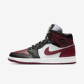 Air jordan 1 Mid SE Black dark Beetroot