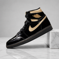 Air jordan 1 High Black metallic gold(2020)