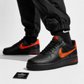 Air force 1 Lv8 Zig zag Black orange