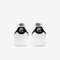 Air force 1 White black Pebbled leather