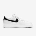 Air force 1 White black Pebbled leather