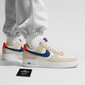 Air force 1 Lv8 Coconut Milk Hyper royal