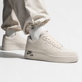 Air force 1 Lv8 Leather Emblem pack Cream