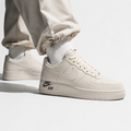 Air force 1 Lv8 Leather Emblem pack Cream