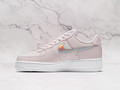 Nike Air Force 1 '07 Essential 'Iridescent Swoosh' – Pink Leather Upper with Shimmering Swoosh Nike Air Force 1 '07 Essential 'Iridescent Swoosh' – Pink Leather Upper with Shimmering Swoosh