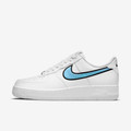 Air force 1 Essential Iridescent Blue swoosh