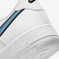 Air force 1 Essential Iridescent Blue swoosh