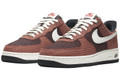 Air force 1 Red bark snake skin