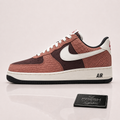 Air force 1 Red bark snake skin