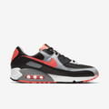 Air max 90 Black radiant red wolf grey