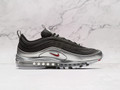 Nike Air Max 97 QS 'B-Sides Metallic Silver' – Black Mesh Upper with Reflective Overlays