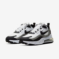 Air max 270 React White black Metallic Pewter