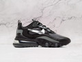 Nike Air Max 270 React Winter Black Dark Grey medial angle showcasing durable no-sew overlays, a rugged rubber outsole for enhanced traction, and insulated materials for cold-weather wear Nike Air Max 270 React Winter Black Dark Grey medial angle showcasing durable no-sew overlays, a rugged rubber outsole for enhanced traction, and insulated materials for cold-weather wear