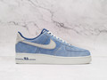 Nike Air Force 1 LX 'Dusty Blue' – Suede Upper in Blue Void with Sail Accents Nike Air Force 1 LX 'Dusty Blue' – Suede Upper in Blue Void with Sail Accents