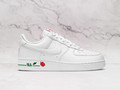 Nike Air Force 1 '07 LX 'Thank You Plastic Bag' – White Leather Upper with Rose Graphic on Midsole Nike Air Force 1 '07 LX 'Thank You Plastic Bag' – White Leather Upper with Rose Graphic on Midsole