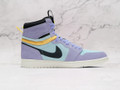 Air Jordan 1 High Switch 'Purple Pulse' – High-Top to Low-Top Sneaker in Purple and Blue Air Jordan 1 High Switch 'Purple Pulse' – High-Top to Low-Top Sneaker in Purple and Blue