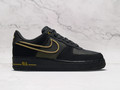 Nike Air Force 1 LX 'Legendary' – Black Suede Upper with Metallic Gold Swoosh and Branding Accents Nike Air Force 1 LX 'Legendary' – Black Suede Upper with Metallic Gold Swoosh and Branding Accents