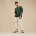 Air force 1 Lv8 Double swoosh Olive metallic gold