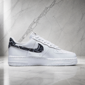 Air force 1 White black Paisley