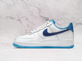 Nike Air Force 1 '07 'First Use' – White Leather with University Blue Suede Overlays Nike Air Force 1 '07 'First Use' – White Leather with University Blue Suede Overlays
