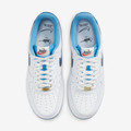 Air force 1 Contrast first use White university blue