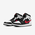 Air jordan 1 Mid Black chile
