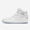 Air jordan 1 Mid Pure white