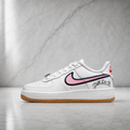 Air force 1 Lv8 Just do it White pink glaze